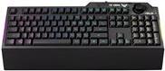 Kurzinfo: ASUS TUF Gaming K1 - Tastatur - hintergrundbeleuchtet - USB - Schweiz - Schwarz Gruppe Tastaturen Hersteller ASUS Hersteller Art. Nr. 90MP01X0-BKWA00 Modell TUF Gaming K1 EAN/UPC 4718017625548 Produktbeschreibung: ASUS TUF Gaming K1 - Tastatur - Schweiz - Schwarz Gerätetyp Tastatur Hintergrundbeleuchtet 5-Zonen-RGB Schnittstelle USB Anschlusstechnik Kabelgebunden Lokalisierung und Layout Schweiz Tastaturkurzbefehl-Funktion Lautstärkeregler