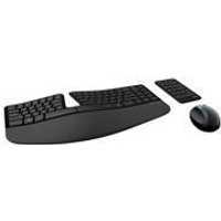 Microsoft Sculpt Ergonomic Desktop – Set aus Tastatur, Maus und Ziffernblock – kabellos – 2.4 GHz – Ungarisch