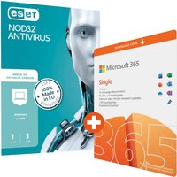 Microsoft 365 Single + ESET NOD32 Antivirus 2023 | Download & Key