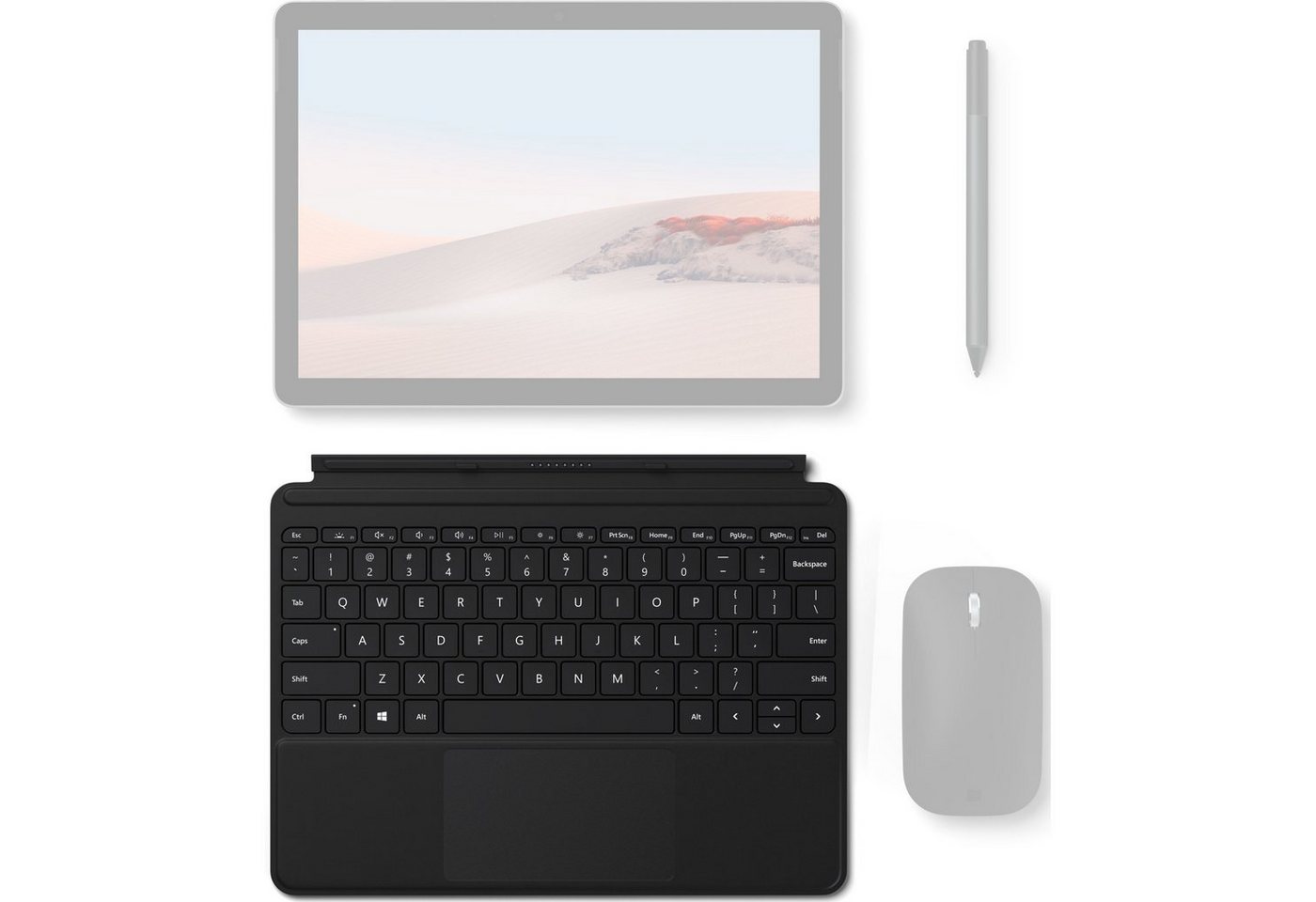 Microsoft Surface Go Type Cover Eingabegeräte-Set