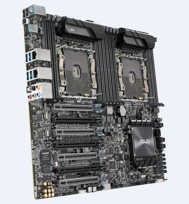 Kurzinfo: ASUS WS C621E SAGE - Motherboard - SSI EEB - Socket P - 2 Unterstützte CPUs - C621 - USB 3.1 Gen 1