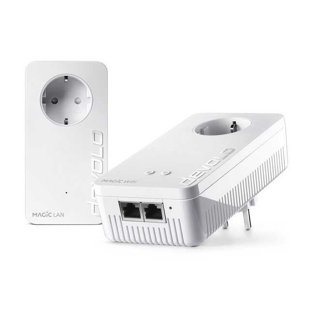 DEVOLO Magic 1 WiFi Starter Kit Powerline Netzwerk-Adapter