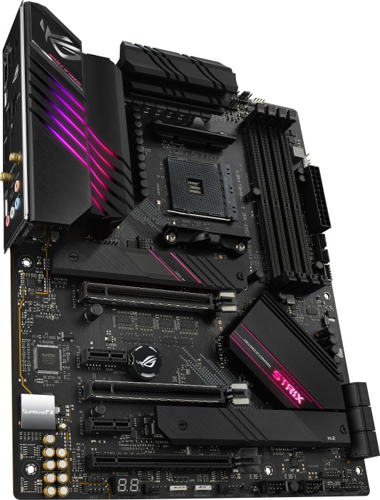 ASUS ROG STRIX B550-XE GAMING WIFI – Motherboard – ATX – Socket AM4 – AMD B550 – USB-C Gen2, USB 3.2 Gen 1, USB 3.2 Gen 2 – 2.5 Gigabit LAN, Wi-Fi, Bluetooth – Onboard-Grafik (CPU erforderlich) – HD Audio (8-Kanal)