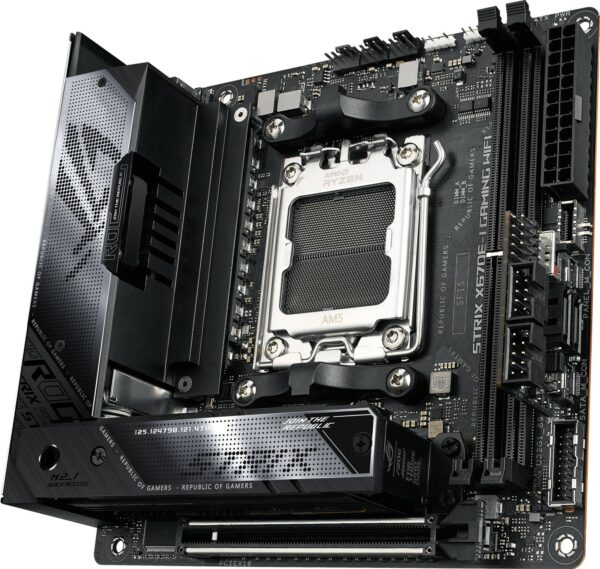 AMD X670 Mini-ITX Mainboard mit 10 + 2 Power Stages