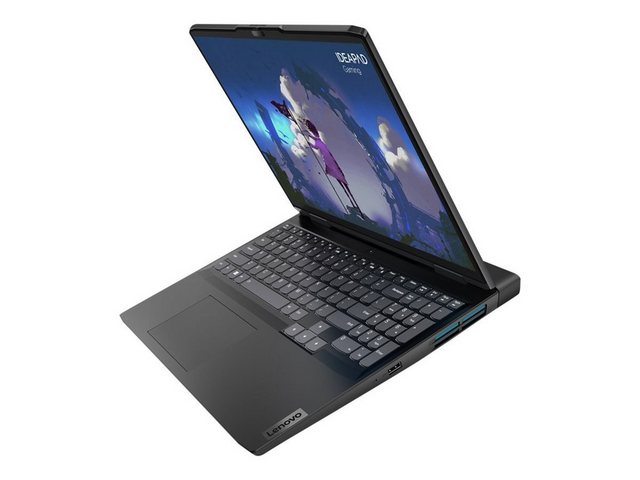 Lenovo Lenovo IdeaPad Gaming 3 16IAH7 82SA – 180Â°-Scharnierdesign – Intel Notebook (Intel Core i5, 512 GB HDD)