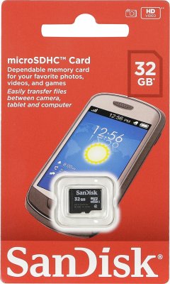 SanDisk microSDHC SpeicherkarteZuverlässiges Speichern von noch mehr Musik