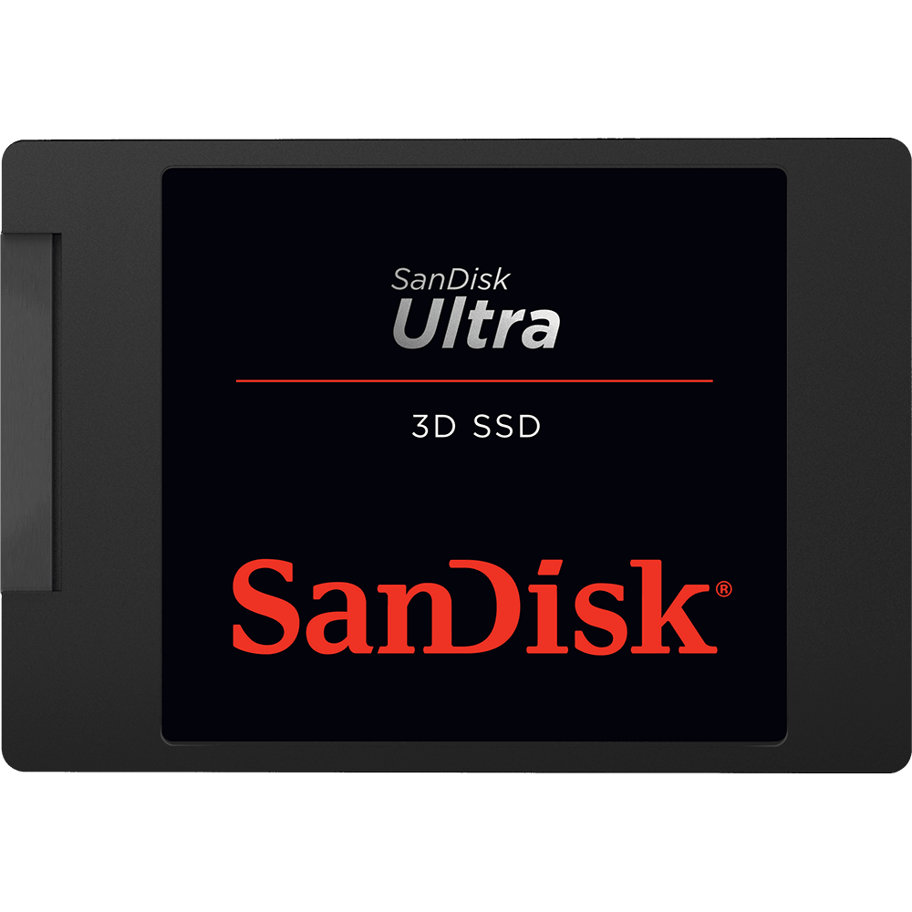 SanDisk Ultra 3D – SSD – 2TB – intern – 6,4 cm (2.5) – SATA 6Gb/s (SDSSDH3-2T00-G25)