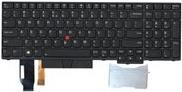 Lenovo Chicony – Ersatztastatur Notebook – mit Trackpoint – hinterleuchtet – Englisch – US – FRU – für ThinkCentre M700, ThinkPad E580, E590, L580, P52, P53, P73, T590, ThinkStation P410, P910 (01YP629)