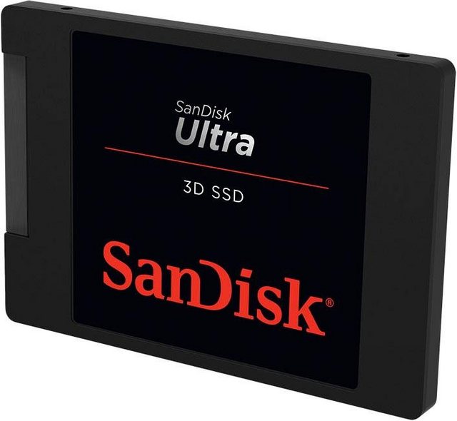 Sandisk Ultra 3D interne SSD (2 TB) 2,5″ 560 MB/S Lesegeschwindigkeit, 530 MB/S Schreibgeschwindigkeit