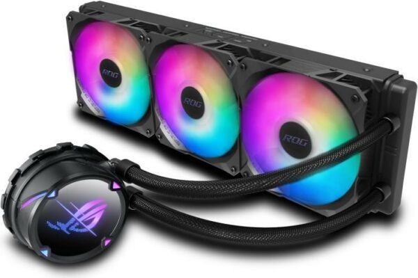 Kurzinfo: ASUS ROG STRIX LC II 360 ARGB - Prozessor-Flüssigkeitskühlsystem - Kühlergröße: 360 mm - (für: LGA1156