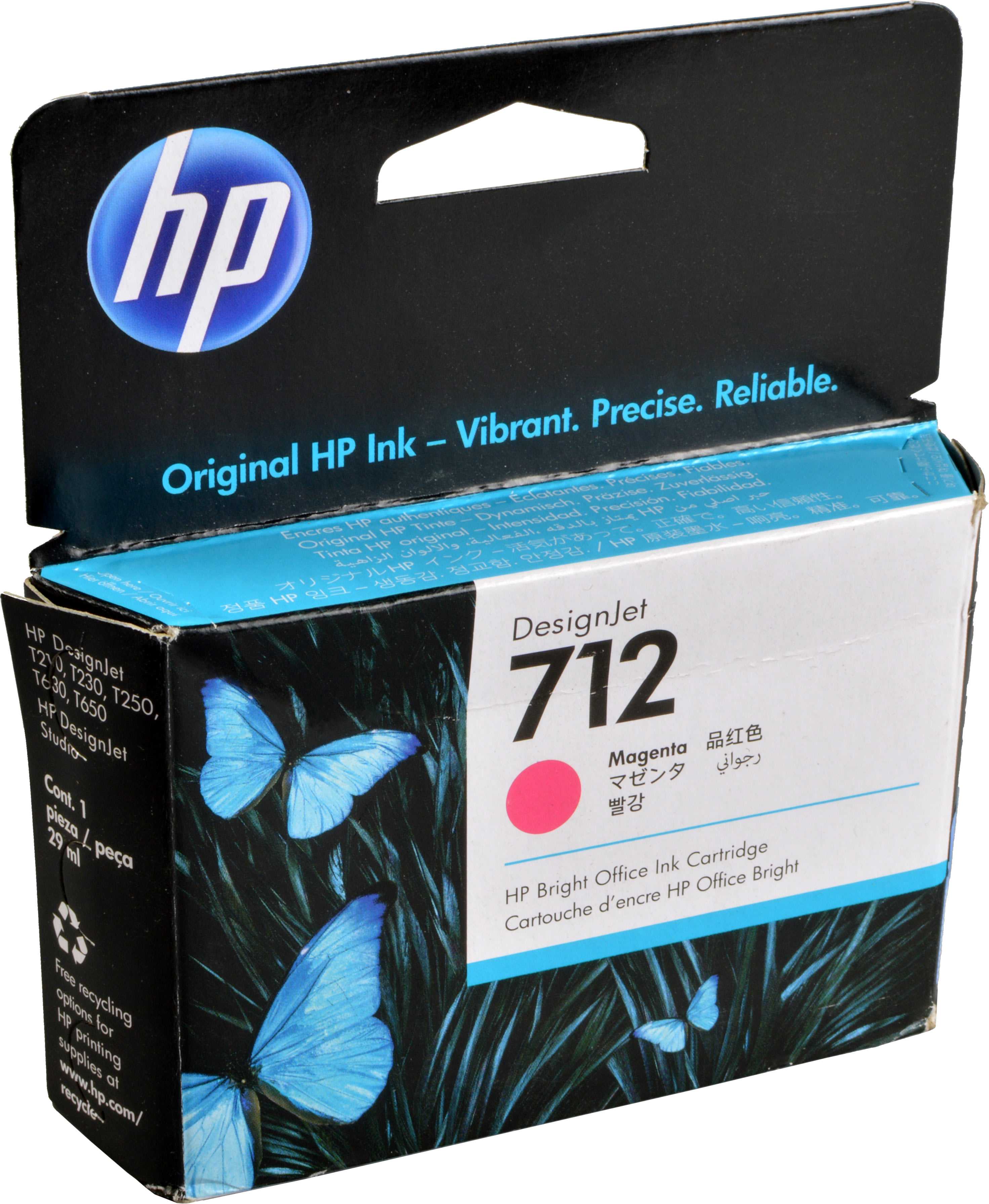 HP Tinte 3ED68A  712  magenta