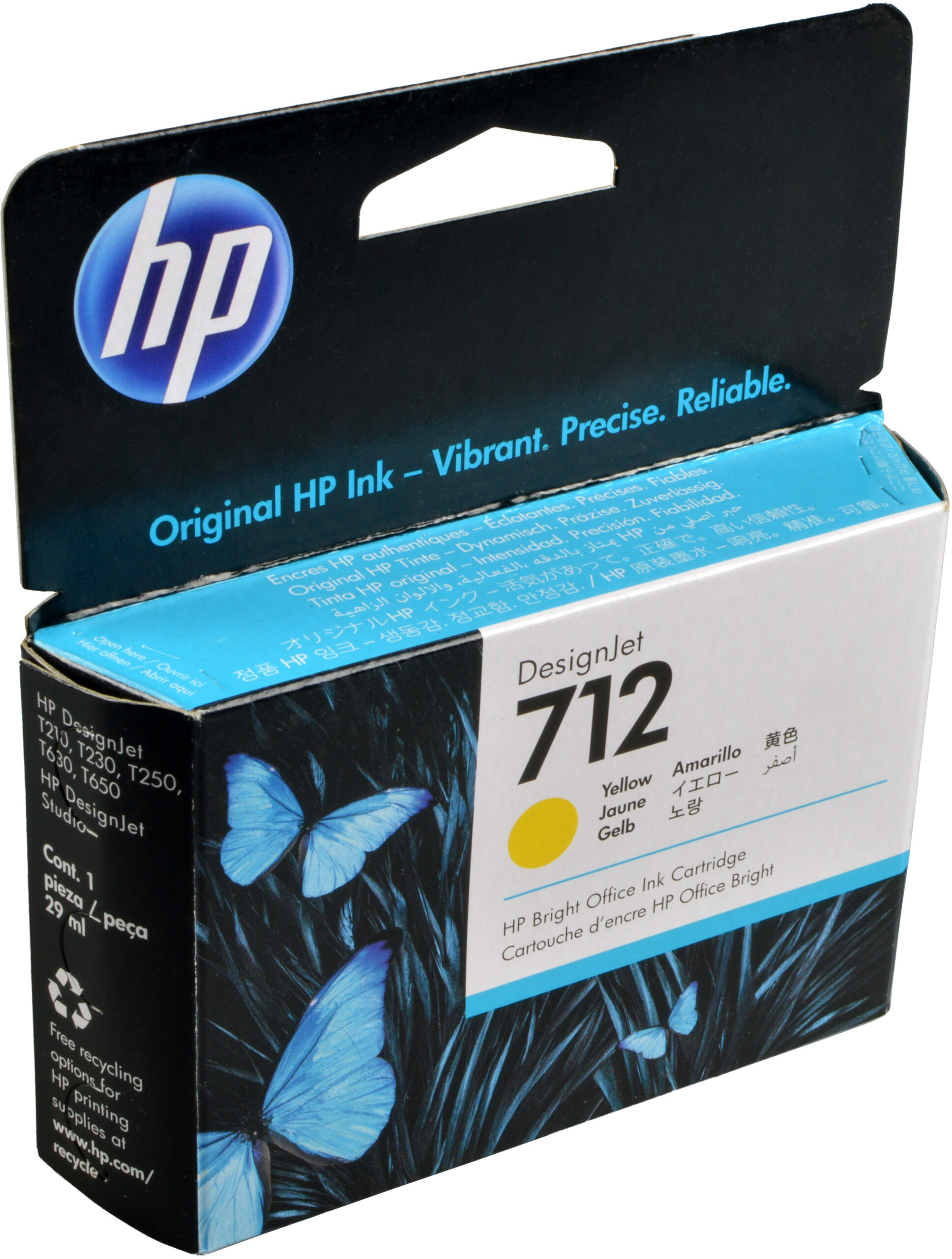 3 HP Tinten 3ED79A  712  yellow