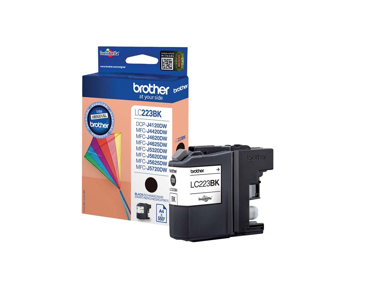 Brother Tintenpatrone LC223BK schwarz