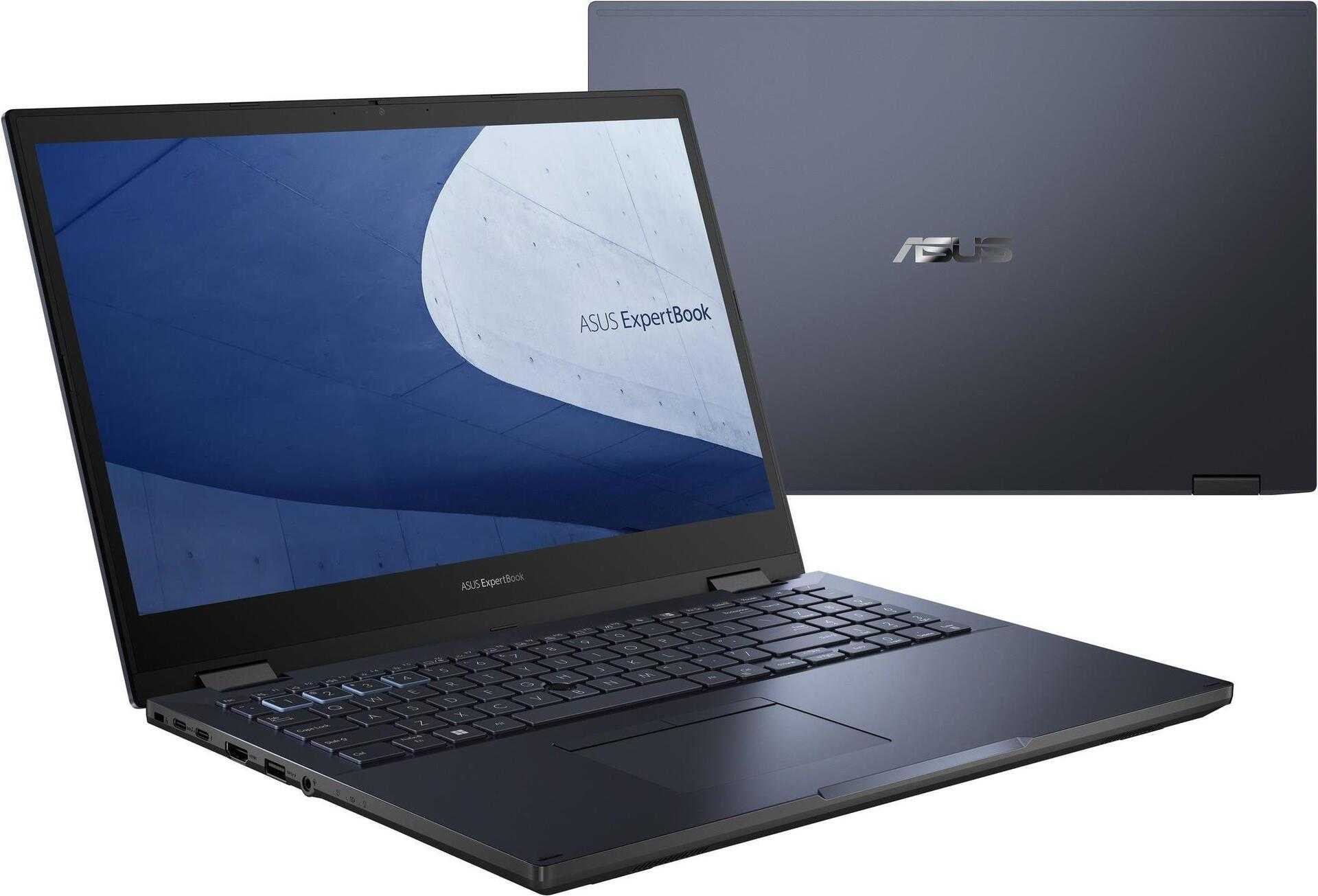 ASUS ExpertBook B2502FBA-N80177X i5-1240P Hybrid (2-in-1) 39,6 cm (15.6 ) Touchscreen Full HD Intel® Core i5 16 GB DDR4-SDRAM 512 GB SSD Wi-Fi 6E (802.11ax) Windows 11 Pro Schwarz (90NX04L1-M006S0)