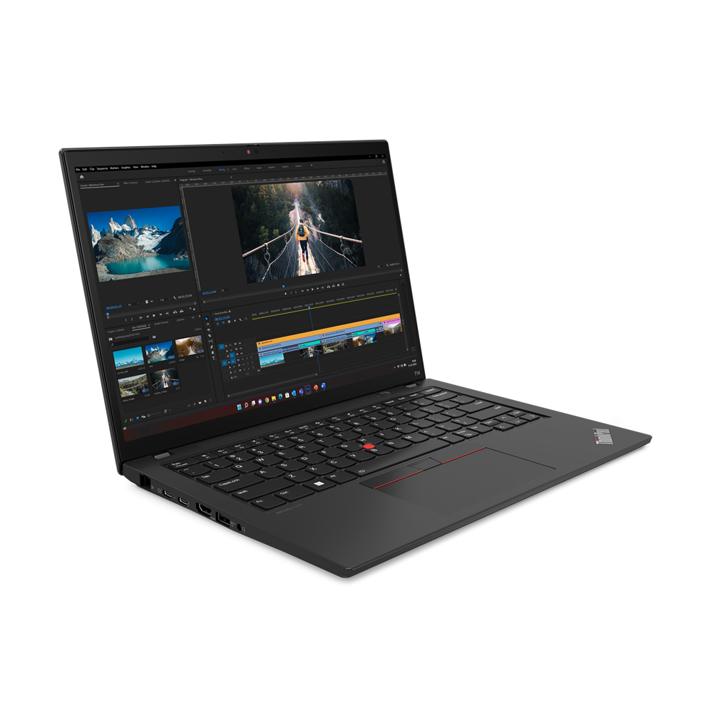 Lenovo ThinkPad T14 i5-1335U Notebook 35,6 cm (14 ) WUXGA Intel® Core i5 16 GB DDR5-SDRAM 512 GB SSD Wi-Fi 6E (802.11ax) Windows 11 Pro Schwarz (21HD004KGE)