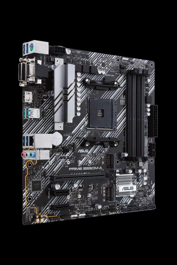 Kurzinfo: ASUS PRIME B550M-A/CSM - Motherboard - micro ATX - Socket AM4 - AMD B550 - USB 3.2 Gen 1