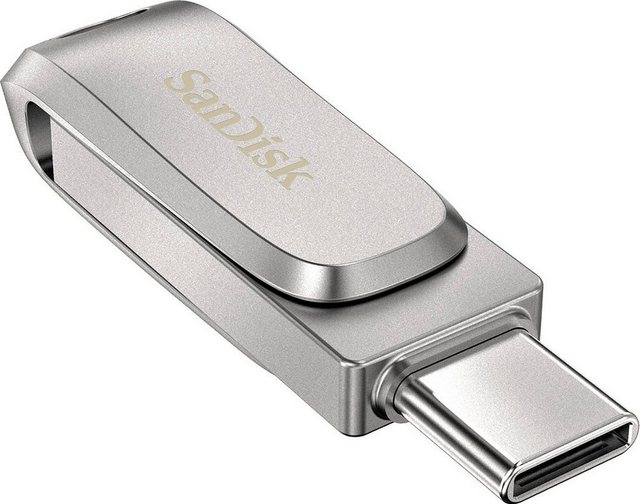 Sandisk Ultra® Dual Drive Luxe USB Type-C™ 64 GB USB-Stick (USB 3.1, Lesegeschwindigkeit 150 MB/s)