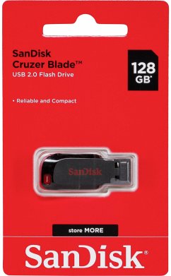 SanDisk Cruzer Blade USB Flash-LaufwerkDas elegante