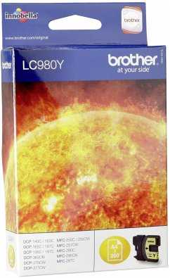 Brother LC-980 Y gelb