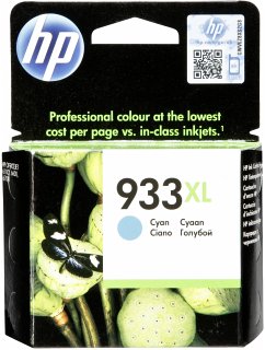 HP CN 054 AE Tintenpatrone cyan No. 933 XL