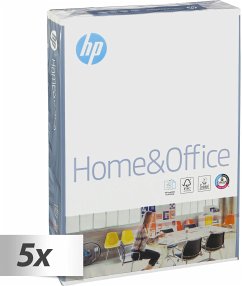 5x 500 Bl. HP Home & Office A 4 Universalpapier 80 g (Karton)