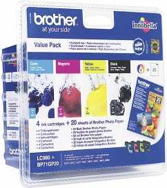 Brother LC-980 Value Pack BK/C/M/Y