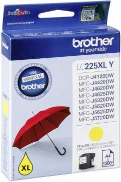 Brother LC-225 XLY gelb