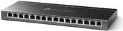 TP-LINK 16-P.GIGABIT EASY SMART SWITCH 16-Port Gigabit Easy Smart Switch, 16 Gigabit RJ45 Ports, Desktop Steel Case, MTU/Port/Tag-based VLAN, QoS, IGMP Snooping, Web/Utility Management