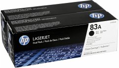 HP Toner CF 283 AD Doppelpack schwarz No. 83 A