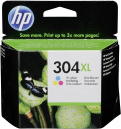 HP N9K07AE Tintenpatrone 3-farbig No. 304 XL