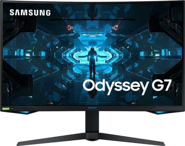 Kurzinfo: Samsung Odyssey G7 C32G75TQSR - G75T Series - LED-Monitor - gebogen - 81.3 cm (32) (32 sichtbar) - 2560 x 1440 WQHD @ 240 Hz - VA - 600 cd/m² - 2500:1 - DisplayHDR 600 - 1 ms - HDMI