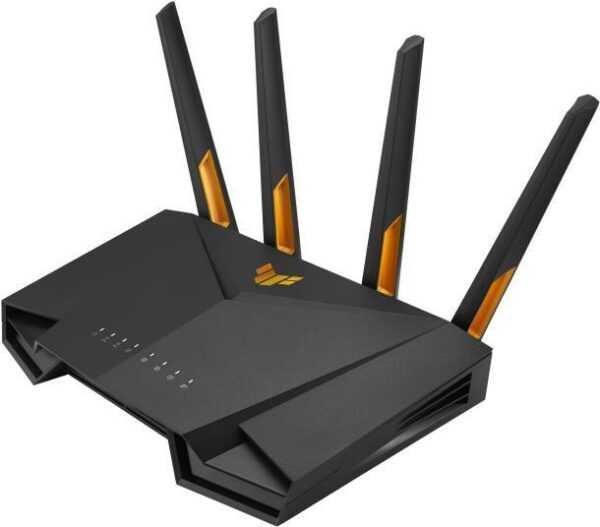 Kurzinfo: ASUS TUF Gaming AX3000 V2 - Wireless Router - 4-Port-Switch - GigE - 802.11a/b/g/n/ac/ax - Dual-Band Gruppe Bridges & Router Hersteller ASUS Hersteller Art. Nr. 90IG0790-MO3B00 Modell TUF Gaming AX3000 V2 EAN/UPC 4711081760344 Produktbeschreibung: ASUS TUF Gaming AX3000 V2 - Wireless Router - 802.11a/b/g/n/ac/ax - Desktop Gerätetyp Wireless Router - 4-Port-Switch (integriert) Gehäusetyp Desktop WAN-Ports Anz. 1 Data Link Protocol Ethernet