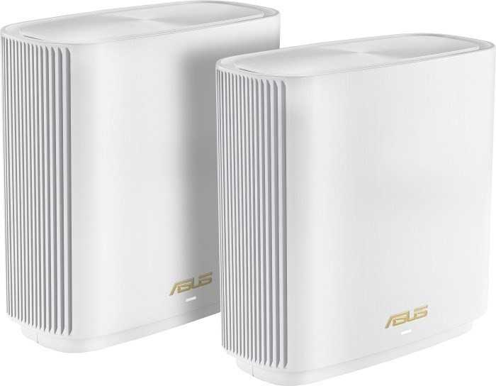 Kurzinfo: ASUS ZenWiFi AX (XT8) - WLAN-System (2 Router) - bis zu 510 m² - Netz - GigE