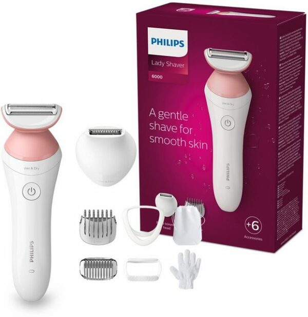 Der Philips Elektrokörperrasierer SatinShave Prestige BRL146/00 wurde speziell entwickelt