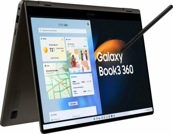 Man muss sich nicht mehr für eins entscheiden und kann einfach beides haben: Das Galaxy Book3 360 vereint praktisch ein Notebook und ein Tablet in einem Gerät. Damit kannst du je nach Situation entscheiden