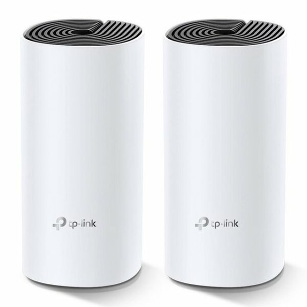 Deco M4 | AC1200 Whole Home Mesh Wi-Fi System - 2er Pack   Mesh-WLAN-System für das ganze Zuhause  Deco verwendet ein System von verschiedenen Einheiten