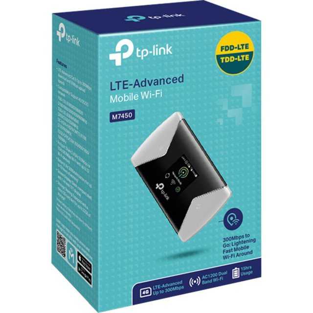 Der Zugang zu 4G LTE-Diensten oder Verbindungen mit dem mobilen TP-LINK M7450 LTE-Hotspot birgt enormes Potenzial für die Arbeit unterwegs