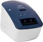 Brother QL-600B – Etikettendrucker – Thermopapier – Rolle (6,2 cm) – 300 x 300 dpi – bis zu 71 mm/Sek. – USB 2.0 – Blue-White