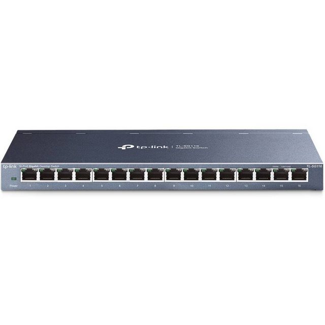 TP-Link 16-Port-Gigabit-Desktop-Switch Netzwerk-Switch