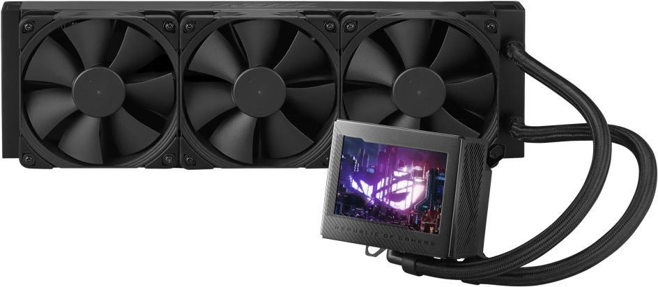 ASUS ROG Ryujin III 360 – Prozessor-Flüssigkeitskühlsystem – (für: AM4, LGA1200, LGA1700, AM5, LGA115x Socket) – Kupfer-Kälteplatte – 120 mm (90RC00L0-M0UAY0)