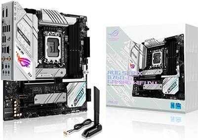 ASUS ROG STRIX B760-G GAMING WIFI D4 – Intel – LGA 1700 – Intel® Celeron® – Intel® Core i3 – Intel® Core i5 – Intel® Core i7 – Intel® Core i9 – LGA 1700 – DDR4-SDRAM – 128 GB (90MB1DE0-M0EAY0)