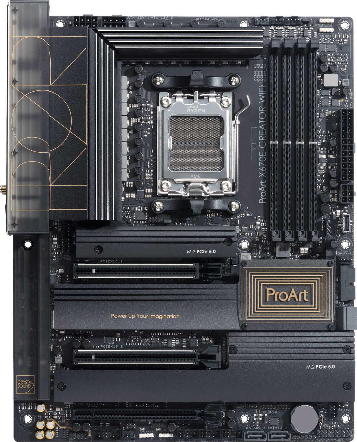 Asus ProArt X670E-Creator WiFi – Motherboard – ATX – Socket AM5 – AMD X670 (90MB1B90-M0EAY0)