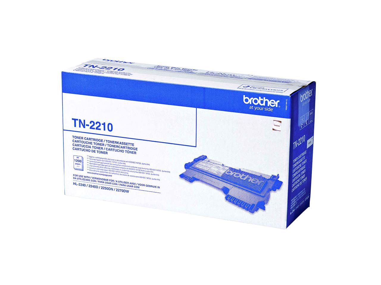 Brother Toner TN-2210 schwarz