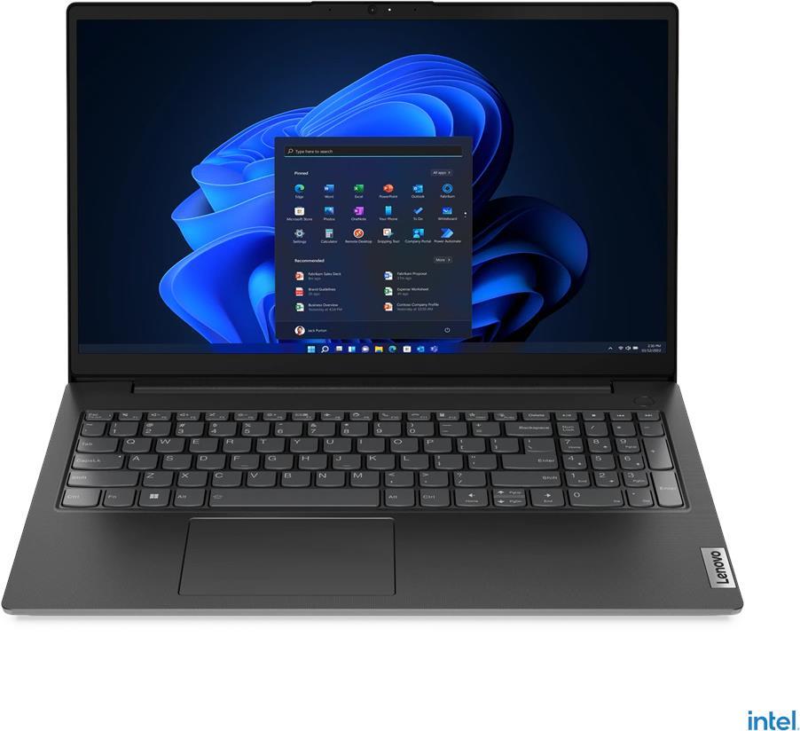 Lenovo V15 G3 IAP 82TT – 180°-Scharnierdesign – Intel Core i5 1235U / 1,3 GHz – Win 11 Home – Iris Xe Graphics – 8GB RAM – 512GB SSD NVMe – 39,6 cm (15.6) TN 1920 x 1080 (Full HD) – Wi-Fi 5 – Business Black – kbd: Deutsch (82TT004NGE)