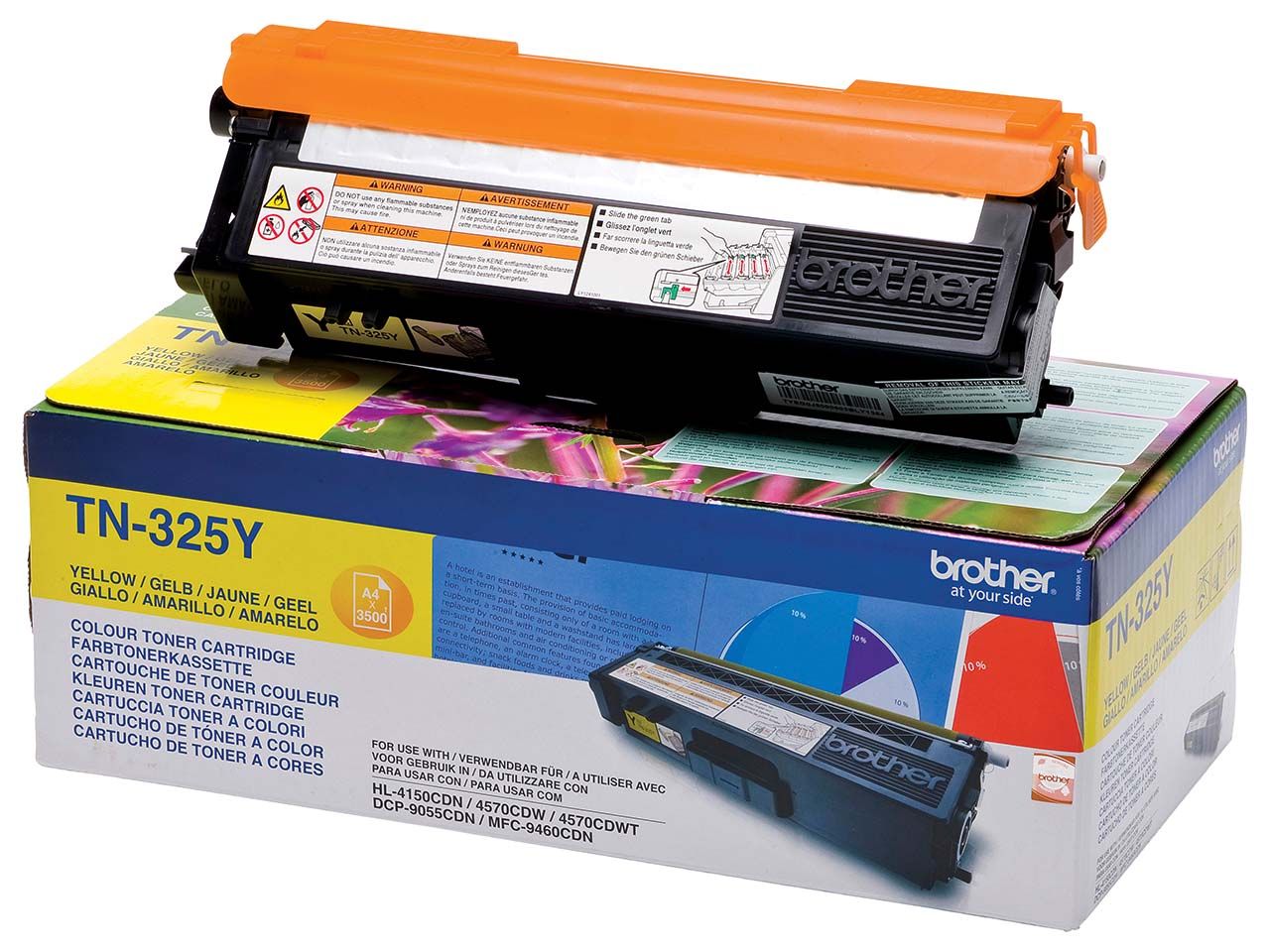 Brother Toner TN-325Y gelb