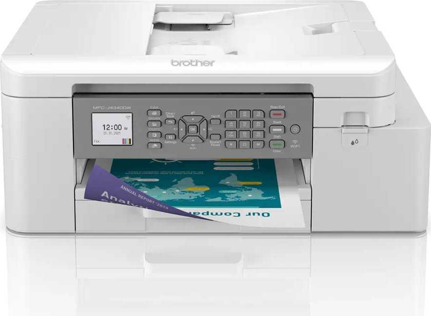 Brother MFC-J4340DWE – Multifunktionsdrucker – Farbe – Tintenstrahl – A4/Legal (Medien) – bis zu 13 Seiten/Min. (Kopieren) – bis zu 20 Seiten/Min. (Drucken) – 150 Blatt – 14.4 Kbps – USB 2.0, Wi-Fi(n) (MFCJ4340DWERE1)