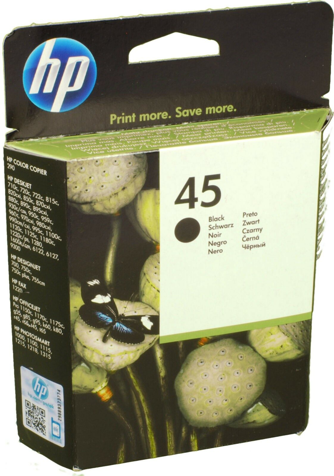 HP Tinte 51645AE  45  schwarz