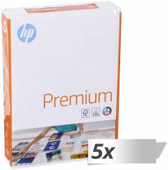 5x 500 Bl. HP Premium A 4, 80 g, CHP 850 (Karton)