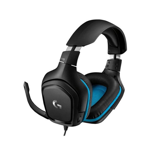 Logitech G432 Gaming-Kopfhörer schwarz Headset