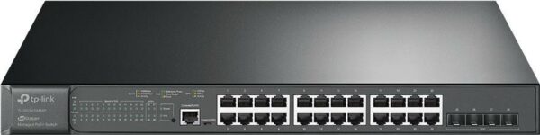 Kurzinfo: TP-Link JetStream TL-SG3428XMP - V1 - Switch - managed - 24 x 10/100/1000 (PoE+) + 4 x 10 Gigabit SFP+ - an Rack montierbar - PoE+ (384 W) Gruppe Hubs & Switches Hersteller TP-LINK Hersteller Art. Nr. TL-SG3428XMP V1 EAN/UPC 6935364030773 Produktbeschreibung: TP-Link JetStream TL-SG3428XMP - V1 - Switch - 28 Anschlüsse - managed - an Rack montierbar Gerätetyp Switch - 28 Anschlüsse - managed Gehäusetyp An Rack montierbar Untertyp Gigabit Ethernet Ports 24 x 10/100/1000 (PoE+) + 4 x 10 Gigabit SFP+ Power Over Ethernet (PoE) PoE+ PoE-Budget 384 W Leistung Switching-Kapazität: 128 Gbps Paket Weiterleitungsrate: 95